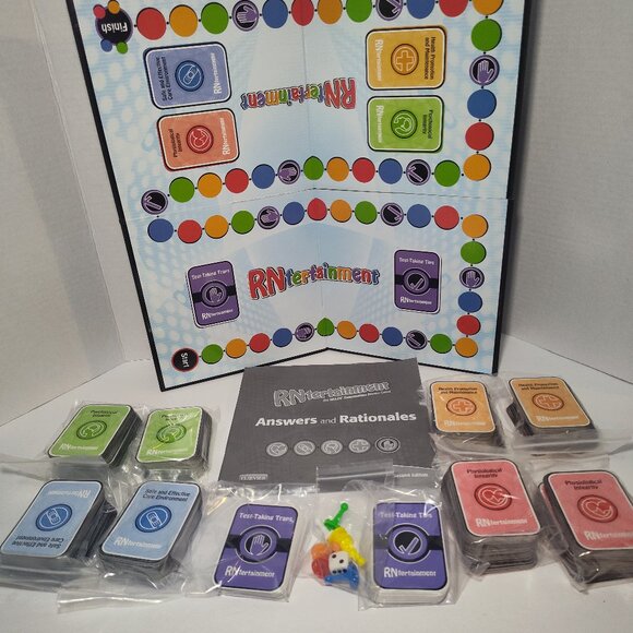 Rntertainment NCLEX-RN Examination Review Game COMPLETE Linda Ann Silvestri 2nd - Picture 7 of 12